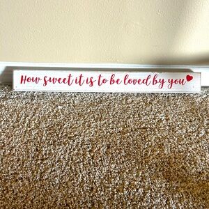 Valentine’s Day Box Sign
